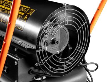 Zdjęcie: Nagrzewnica olejowa 30 kW, zbiornik 34 L, kółka NEO