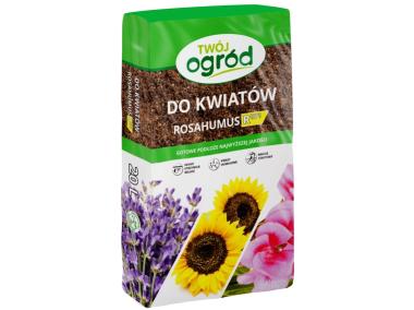 Zdjęcie: Ziemia podłoże do kwiatów 20 L TWÓJ OGRÓD