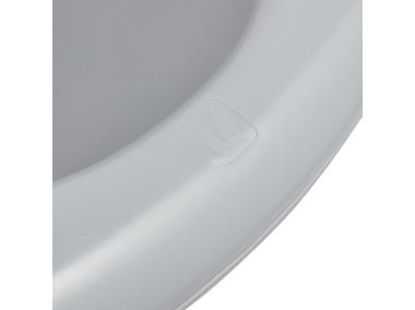 Zdjęcie: Wanienka 84 cm z korkiem Maria stars szary KEEEPER