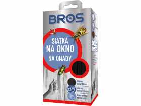 Siatka na okno 150x180 cm czarna BROS