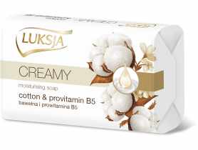 Mydło w kostce Creamy bawełna z prov B5 90 g LUKSJA