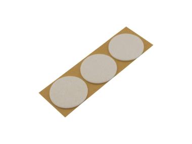 Zdjęcie: Podkładki filcowe samoprzylepne białe fi 50 METRO