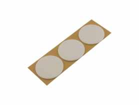 Podkładki filcowe samoprzylepne białe fi 50 METRO