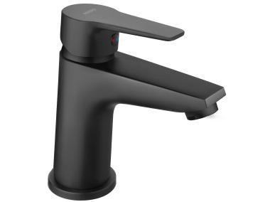 Zdjęcie: Bateria umywalkowa stojąca Ritto, czarny FERRO