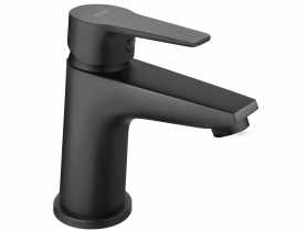 Bateria umywalkowa stojąca Ritto, czarny FERRO