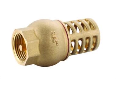 Zdjęcie: Zawór zwrotny z koszem mosiężnym 3/4" CALIDO