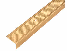 Listwa schodowa ALU złoty 1000x45x23 mm ALBERTS