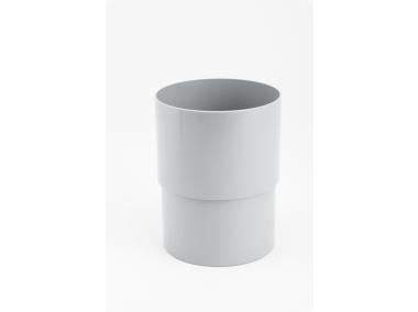 Zdjęcie: Mufa PVC 125 mm ciemny popiel GALECO