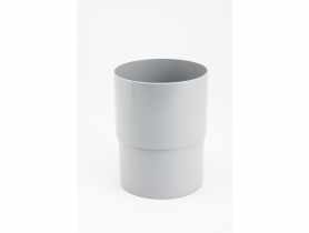 Mufa PVC 125 mm ciemny popiel GALECO