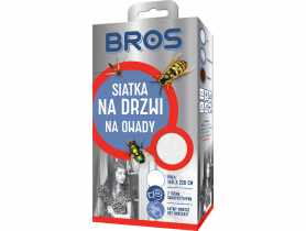Siatka na drzwi 140x220 biała BROS