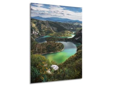 Zdjęcie: Obraz Glasspik views 70x100 cm meanders STYLER
