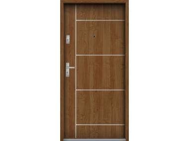 Zdjęcie: Drzwi wejściowe do mieszkań Bastion A-65 Olcha 80 cm prawe OSPŁ KR CENTER