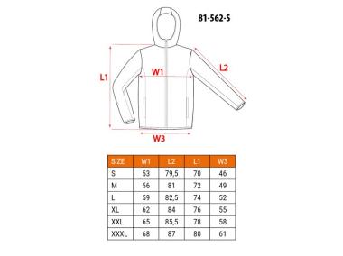 Zdjęcie: Kurtka Mix&Match Softshell, czarno-żółta, rozmiar S GTX
