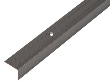Zdjęcie: Listwa schodowa ALU brąz 1000x24,5x20 mm ALBERTS