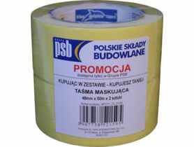 Zestaw taśm maskujących PSB 48 mm x 50m 2 szt. BLUEDOLPHIN