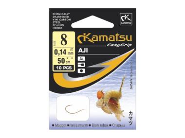 Zdjęcie: Przypon 50 Aji robak biały 5207 10 gł KAMATSU