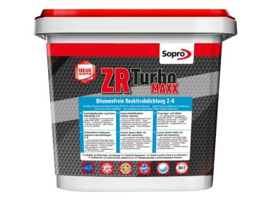 Zdjęcie: Zaprawa uszczelniająca cementowa reaktywna 2-K ZR Turbo XXL SOPRO