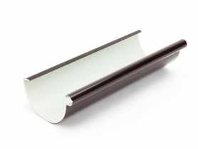 Rynna 2 mb PVC 90 mm ciemnobrązowy GALECO