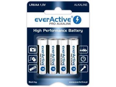 Zdjęcie: Baterie Pro Alkaline LR6 AA EVERACTIVE