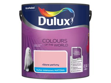Zdjęcie: Farba do wnętrz Kolory Świata 2,5 L różane perfumy DULUX