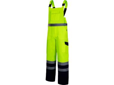 Zdjęcie: Ogrodniczki ostrzegawcze żółte, 2XL, CE, LAHTI PRO