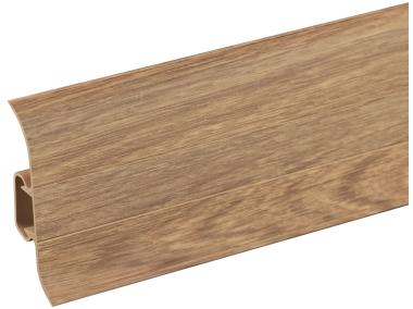 Zdjęcie: Listwa przypodłogowa PVC Premium Classic 22x59 mm; 2,20 m Dąb Newport Mat CEZAR