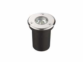 Oprawa dogruntowa Gawra Led C matowy chrom 3W STRUHM