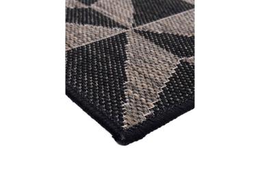 Zdjęcie: Dywan Express 67x140 cm geometria czarno-brązowy MULTI-DECOR