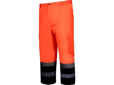 Zdjęcie: Spodnie ostrzegawcze ociepielane, pomarańczowe, 3XL, CE, LAHTI PRO
