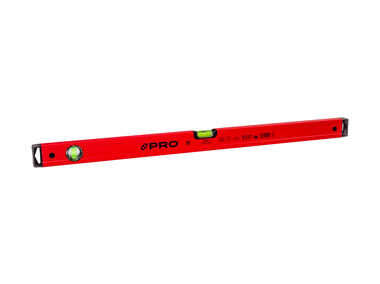 Zdjęcie: Poziomnica PRO600 malowana czerwona 80 cm PRO