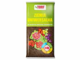 Ziemia uniwersalna do kwiatów i warzyw 80 L TORF NOWY CHWALIM