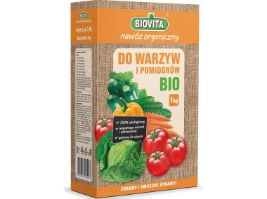 Zdjęcie: Nawóz organiczny do warzyw i pomidorów BIO granulat 1 kg BIOVITA