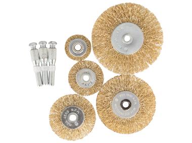 Zdjęcie: Szczotki druciane trzpieniowe 5 szt. HOME TOOLS