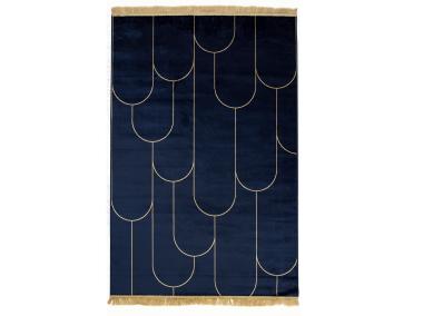 Zdjęcie: Dywan teheran modern navy berber 120x170 cm INDAVO