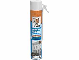 Piana montażowa niskoprężna zimowa Foam 750, -10 st.C, 700 ml TIGER