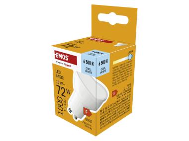 Zdjęcie: Żarówka LED MR16 10 W 1000 lm GU10 światło zimne EMOS