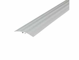 Listwa ochronna aluminiowa wcisk z ryflem 47 mm 0,83 m srebrny CEZAR