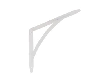 Zdjęcie: Wspornik stalowy łukowy 250x200 mm biały DMX