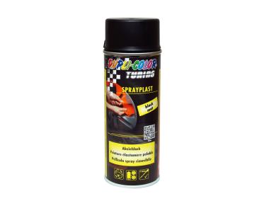 Zdjęcie: Guma w sprayu Sprayplast czarny mat 400 ml DUPLI COLOR