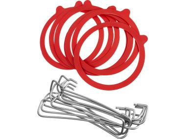 Zdjęcie: Zestaw sprężynki + uszczelki Weck 10 mm -10 szt. BROWIN