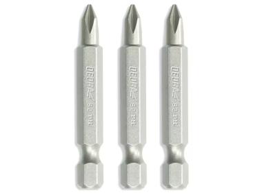 Zdjęcie: Zestaw końcówek wkrętakowych Phillips PH1/2/3x50 mm blister DEDRA