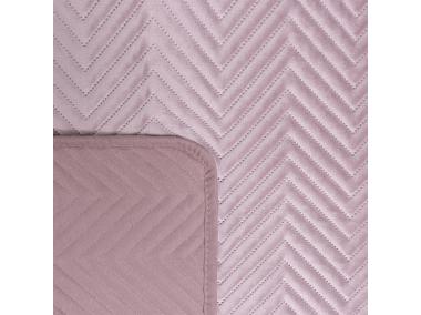 Zdjęcie: Narzuta Sofia 200x220 cm pudrowa EUROFIRANY