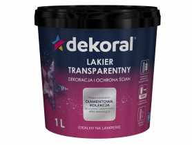 Lakier bezbarwny Fashion 1 L DEKORAL