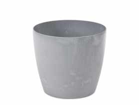 Donica Magnolia 250 recycled, szary beton LAMELA
