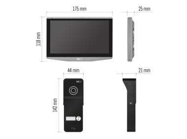 Zdjęcie: Wideodomofon GoSmart IP-750A z Wi-Fi EMOS