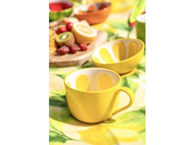 Zdjęcie: Filiżanka ceramiczna jumbo Tropicana cytryna 470 ml ALTOM DESIGN