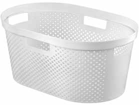 Kosz do magla Infinity 39 L biały CURVER