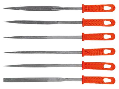 Zdjęcie: Pilniki iglaki do metalu, zestaw 6 sztuk TOP TOOLS