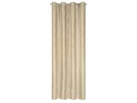 Zasłona dekoracyjna Pierre Cardin Margo 140x250 cm beżowy EUROFIRANY