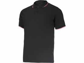 Koszulka Polo 190g/m2, czarna, 2XL, CE, LAHTI PRO